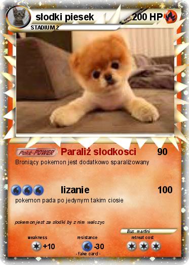 Pokemon słodki piesek