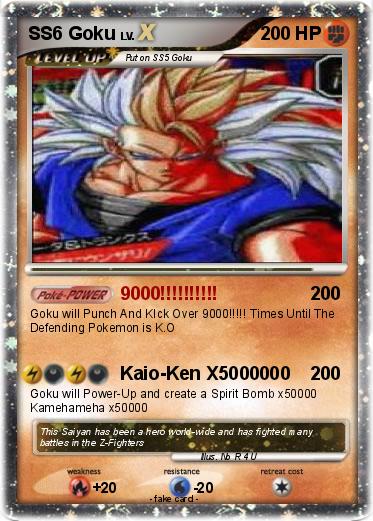 Pokemon SS6 Goku
