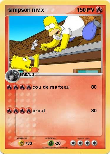 Pokemon simpson niv.x