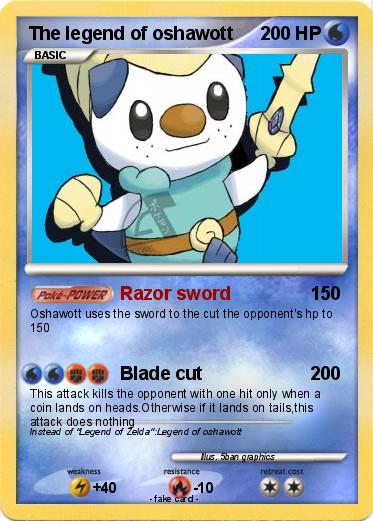 Pokemon The legend of oshawott
