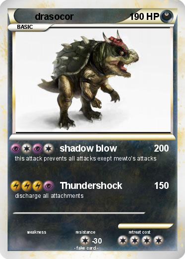 Pokemon drasocor