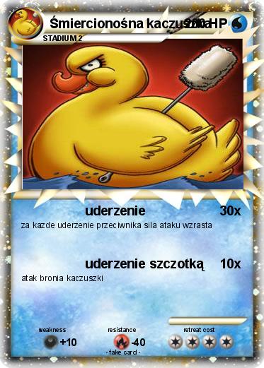 Pokemon Śmiercionośna kaczuszka