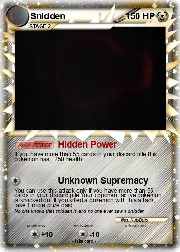Pokemon Snidden