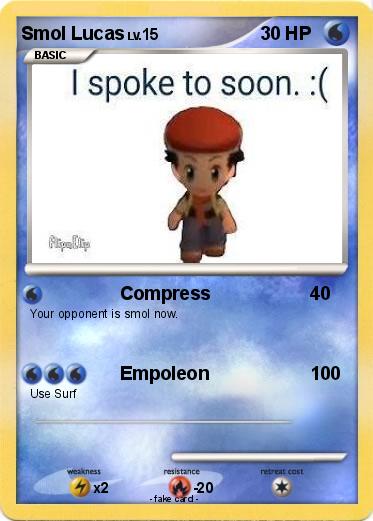 Pokemon Smol Lucas