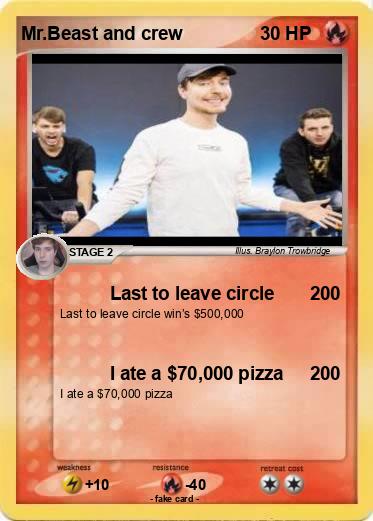 Pokemon Mr.Beast and crew