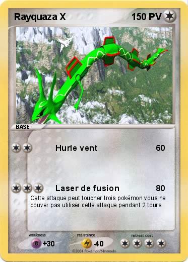 Pokemon Rayquaza X
