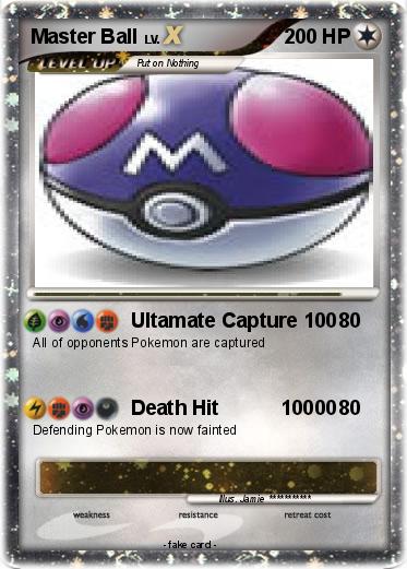 Pokemon Master Ball