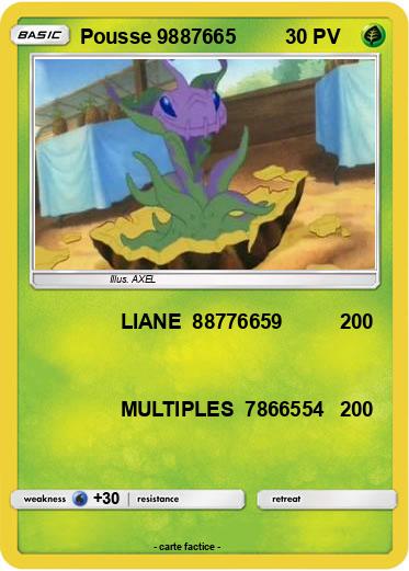 Pokemon Pousse 9887665