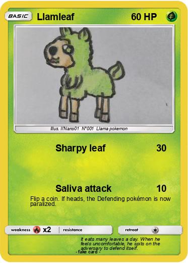 Pokemon Llamleaf