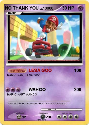 Pokemon NO THANK YOU