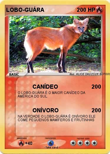 Pokemon LOBO-GUÁRA