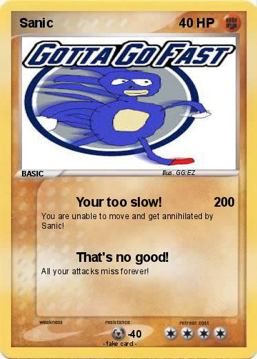 Pokemon Sanic