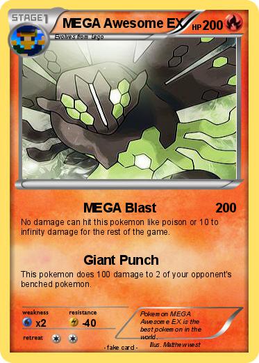 Pokemon MEGA Awesome EX