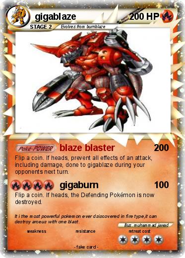 Pokemon gigablaze