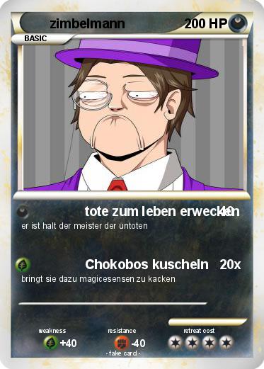 Pokemon zimbelmann