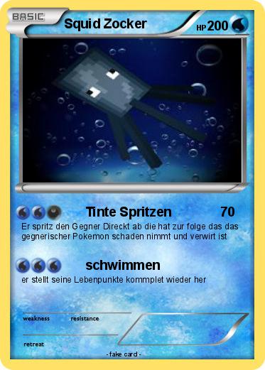 Pokemon Squid Zocker