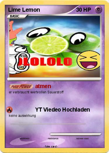 Pokemon Lime Lemon