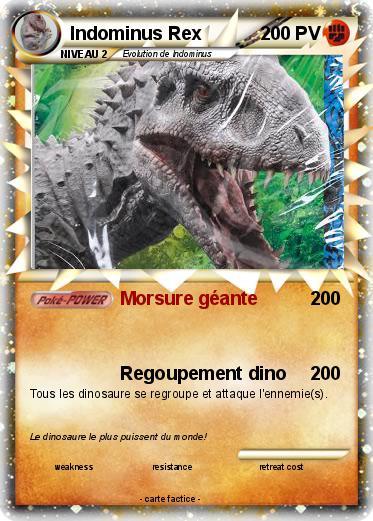 Pokemon Indominus Rex