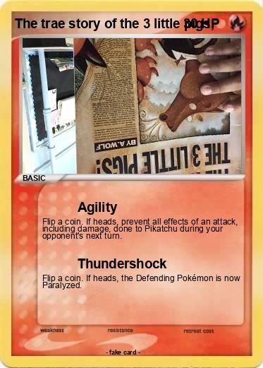 Pokemon The trae story of the 3 little pigs,