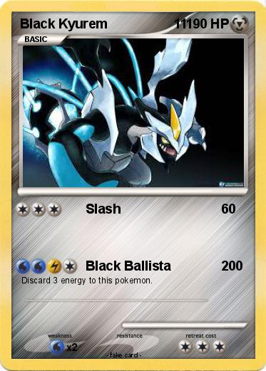 Pokemon Black Kyurem                  11