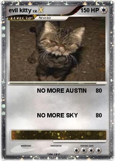 Pokemon evil kitty