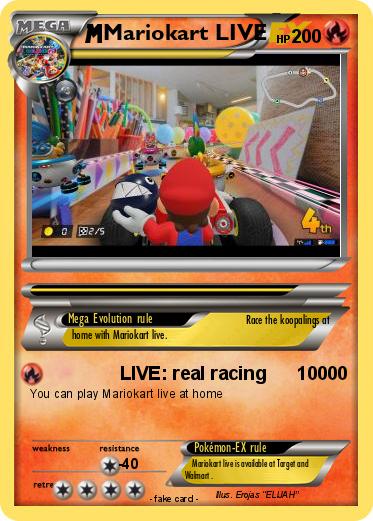 Pokemon Mariokart LIVE