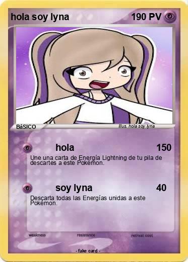 Pokemon hola soy lyna