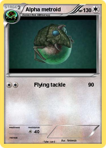 Pokemon Alpha metroid