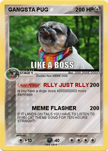 Pokemon GANGSTA PUG