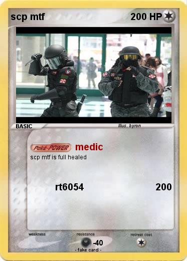 Pokemon scp mtf