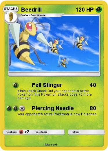 Pokemon Beedrill