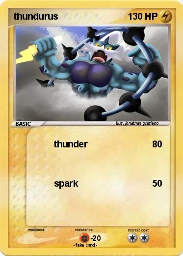 Pokemon thundurus