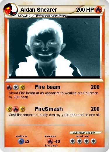 Pokemon Aidan Shearer