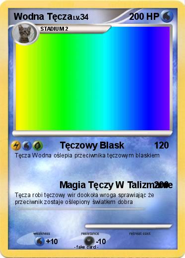 Pokemon Wodna Tęcza