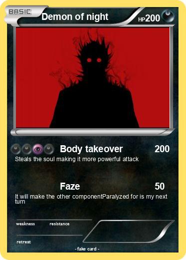Pokemon Demon of night