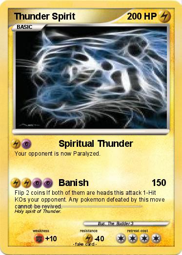 Pokemon Thunder Spirit