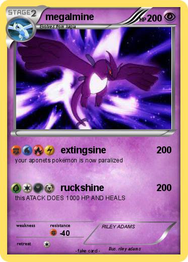 Pokemon megalmine