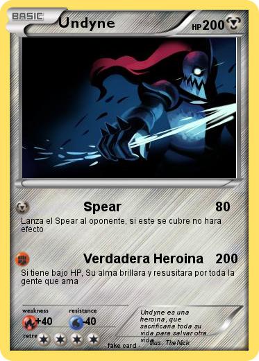 Pokemon Undyne