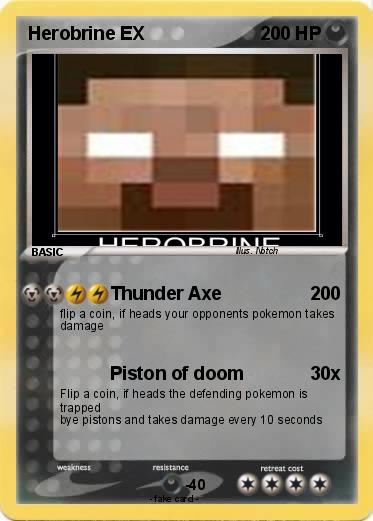 Pokemon Herobrine EX