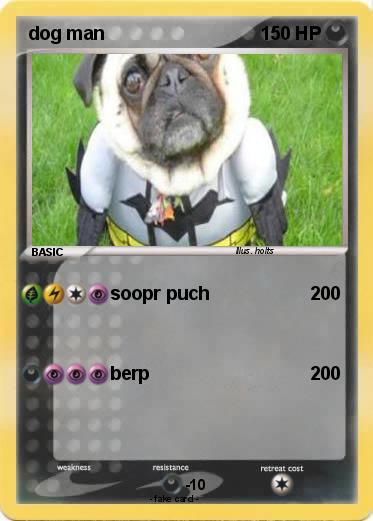 Pokemon dog man