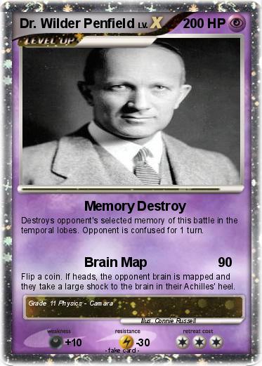 Pokemon Dr. Wilder Penfield