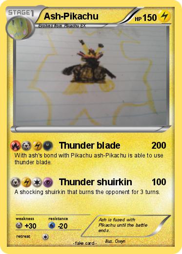 Pokemon Ash-Pikachu