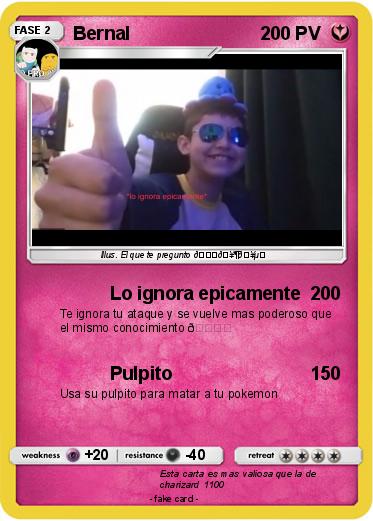 Pokemon Bernal