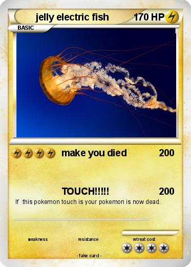 Pokemon jelly electric fish