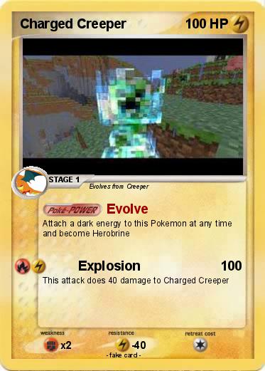 Pokemon Charged Creeper