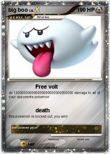 Pokemon big boo