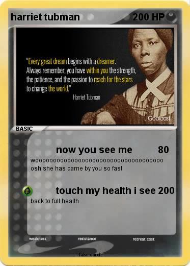 Pokemon harriet tubman