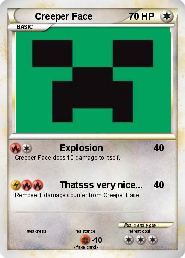 Pokemon Creeper Face