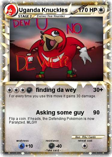 Pokemon Uganda Knuckles