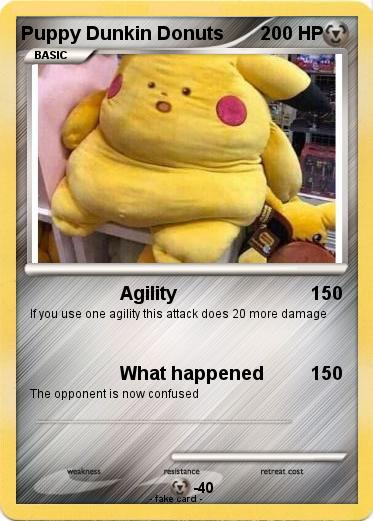 Pokemon Puppy Dunkin Donuts